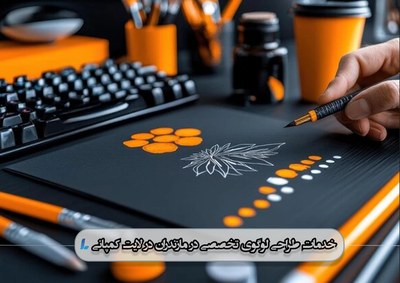 خدمات طراحی لوگوی تخصصی در مازندران در لایت کمپانی