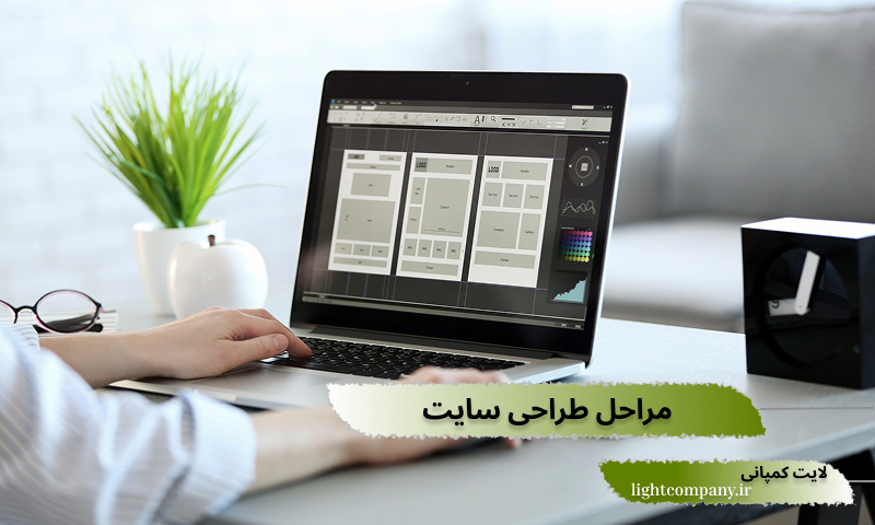 مراحل طراحی سایت