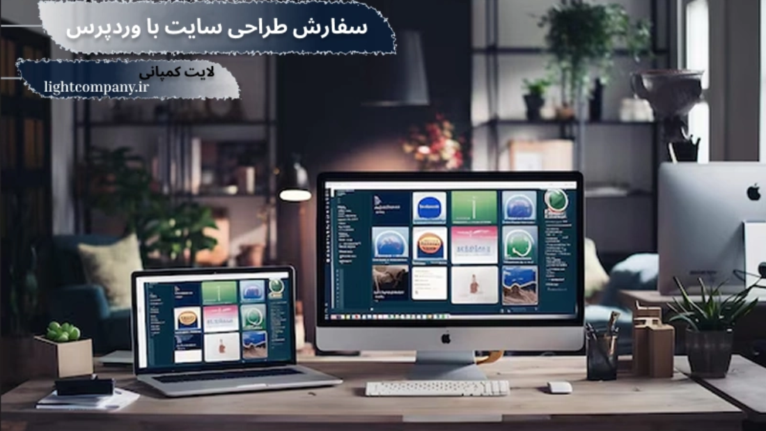 سفارش طراحی سایت حرفه ای با وردپرس