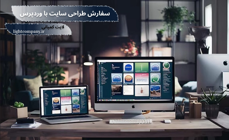 سفارش طراحی سایت حرفه ای با وردپرس