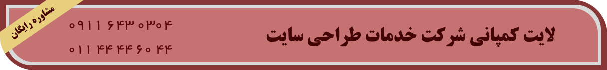 شرکت خدمات طراحی سایت