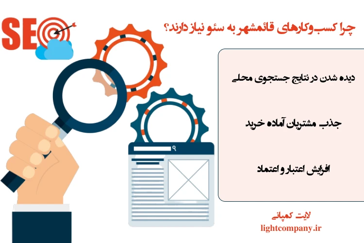 چرا کسبوکارهای قائمشهر به سئو نیاز دارند؟