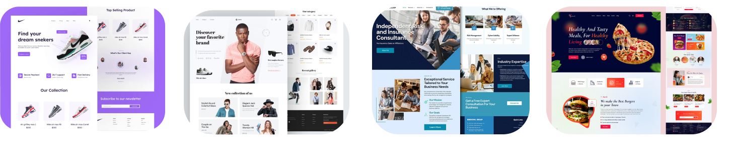 نمونه کار طراحی سایت در بهشهر