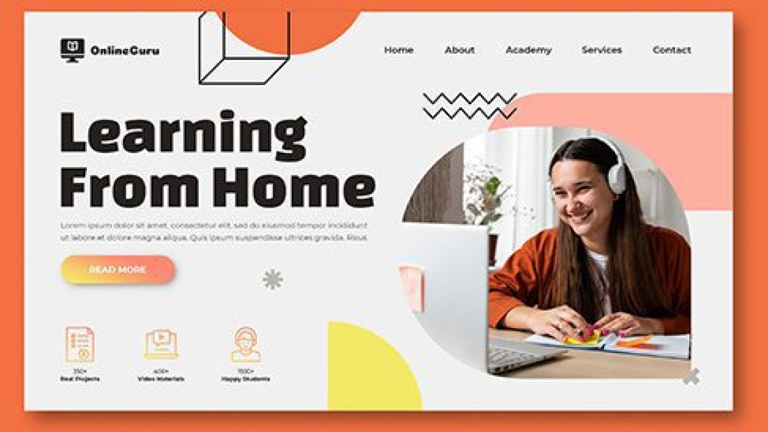 طراحی سایت فروش دوره های آموزشی